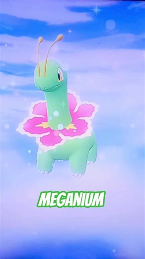 Bayleef has evolved into meganium in Pokemon Legends Z-A