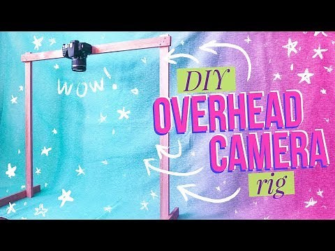 🔨 EASY & AFFORDABLE DIY Overhead Camera Rig | Great for Painting Videos & Stop Motion!
