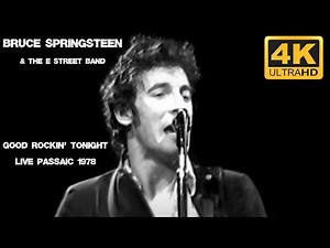 Bruce Springsteen - Good Rockin' Tonight Live Passaic 1978 | 4K B&W Remaster