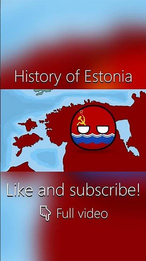 History of Estonia Part 2 | Countryballs