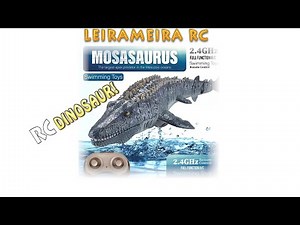 RC MOSASAUR: Unboxing the swimming dinosaur!