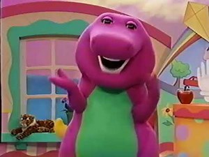 Opening To Barney - Barney's Halloween Party (1999 Vhs)