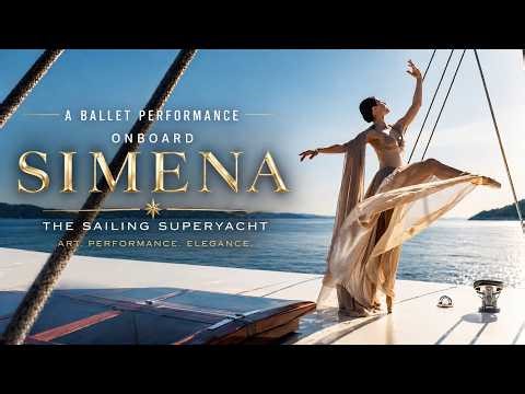 Inside SIMENA: Ballet, Art & Elegance on a Sailing Superyacht