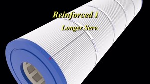 Cryspool® 07074 Filter Compatible with CX870RE, SwimClear C4020, C4000, C4000S, PA100N, C-7487, FC-1270, 4 ×100 Sq. Ft Pool Filter Cartridge, 4 Pack