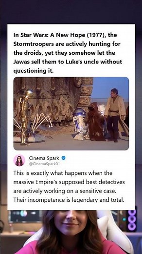 Star Wars A New Hope 1977 Logic Fail Stormtroopers Let Jawas Sell Missing Droids