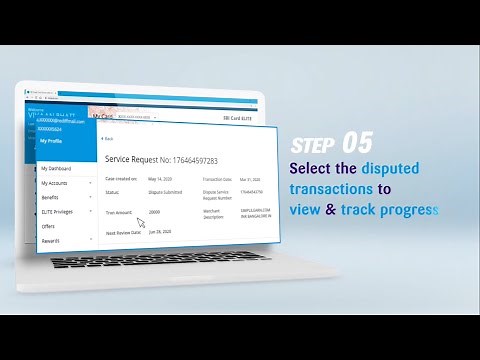 How to track the disputed transactions using SBI Card Website