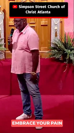 Embrace your pain https://www.youtube.com/live/Eo_6SmeMOLY?si=XBL4KYaXPOFDBu2C&t=1434 | Simpson Street Church of Christ