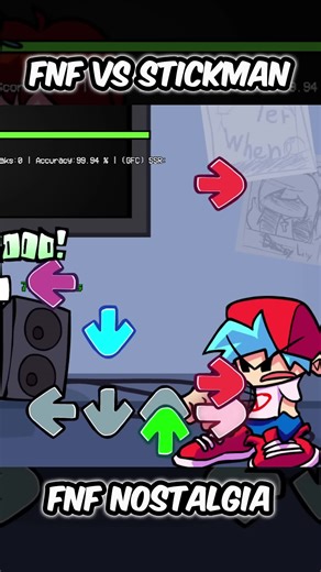 FNF Nostalgia vs Stickman: Epic Showdown