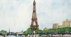 How to draw the Eiffel Tower ?