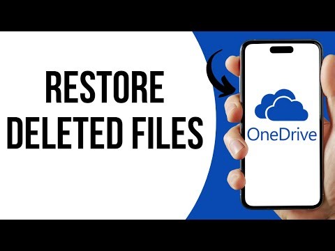 How to Restore Deleted Files in OneDrive ?