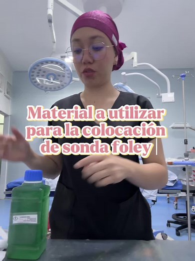 Colocación de Sonda Foley en Enfermería