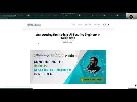OpenJS Security Working Group - June 22, 2026