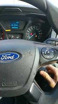 Kasowanie inspekcji Ford Transit 2016 MK8 - oil service message reset - reset oil change message