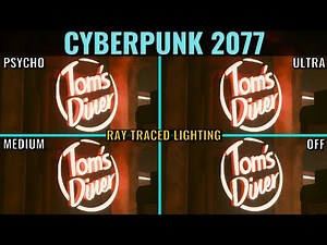 Cyberpunk 2077 - Ray Traced Lighting Comparison - RTX 3070 - 1440p