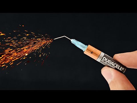 How to make simple spark generator from Battery at home!