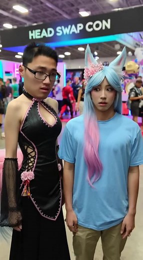 Head Swap At Head Swap Con #headswap #fakebody #soraai #zyxcba #fyp