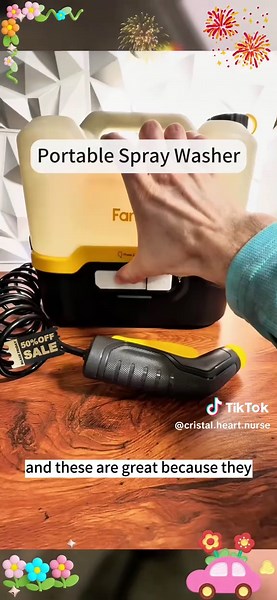 Works quite well for smaller jobs, spraying grime off cars, etc #Fanttik #electricsprayer #washer #campingshower #petcleaning #shower #sprayer #cleaning #camping #campsetup