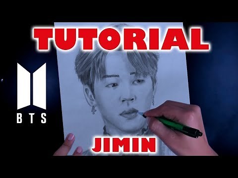 TUTORIAL :dibuja a JIMIN de BTS - PASO A PASO