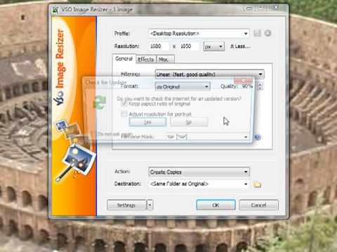 How to Use the VSO Image Resizer