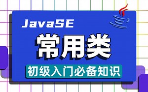 【基础夯实】Java常用类实战基础教程_Java八大常用类核心基础_Java常用类基础入门/Java包装类/String类