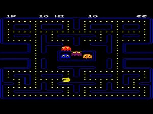 PAC MAN PACMAN ARCADE EMULATOR ENTERPRISE 64 128 INTELLIGENT SOFTWARE AMSTRAD CPC PORT SIXTY FOUR ON