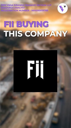 Hidden Stock FIIs are Buying! 💹 #smallcapstocks #shorts #trending