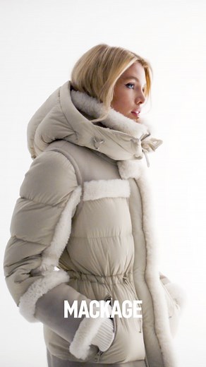 MACKAGE on Instagram: "UTILITARIAN PERFORMANCE. Tailored for ultimate protection and style, balancing utility with contemporary silhouettes. #MACKAGE #FW24 #FallWinter2024 #AestheticThatProtect #StellaMaxwell"