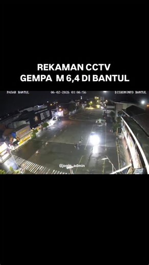 Jogja Admin on Instagram: "SITREP (Situation Report) Laporan Situasi Kejadian Dampak Gempa di Kabupaten Bantul Hari/ Tanggal: Jum'at, 06 Februari 2026 Pukul 01:06 WIB Update laporan pkl. 08.55 WIB Info Gempa Mag:6.4, 6-Feb-26 01:06:11 WIB, Lok: 8.98 LS - 111.17 BT (89 km Selatan PACITAN-JATIM), Kedlmn: 10 km ::BMKG Jumlah Dampak yang masuk Pusdalops PB BPBD Bantul: 13 titik Dampak: - Rumah Rusak : 7 titik - Tempat Ibadah : 2 Titik - Fasilitas Pemerintah : 1 Titik - Fasilitas Pendidikan : 2 Titik