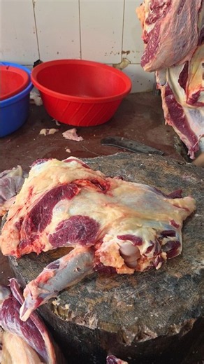 Cow Meat Processing Skills | Expert Butcher Fresh Beef Demonstration #trending ##shorts