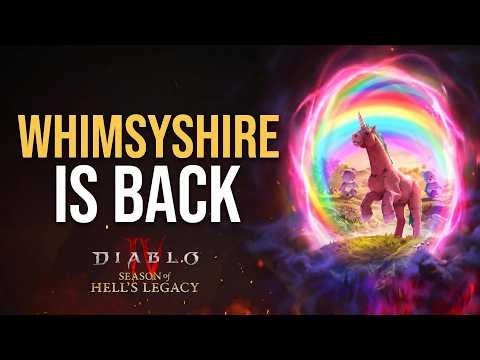 Whimsyshire Is Back in Diablo 4 Season 15 – FREE Liquid Rainbow