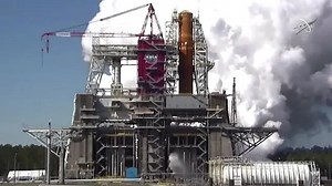 NASA tests rocket engine to send humans to the moon