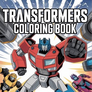 Transformers Coloring Pages, Super Robo Titans Coloring Book, Strong and Amazing Designed Pages, Relaxation Coloring Pages for Kids, Adults - Etsy