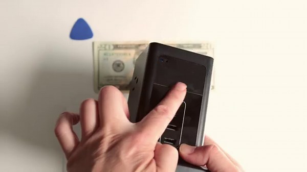 Camduck hidden camera with power outlets, all on your desk