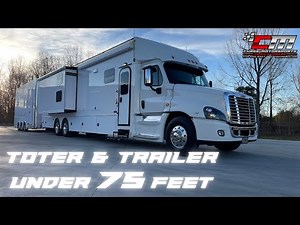Bunk House Toterhome & Trailer Combo UNDER 75'