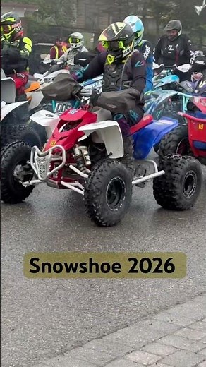 Snowshoe 2026 GNCC Racing two old school quads #gncc ￼
