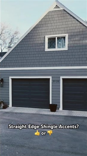 Straight Edge Shingle Accents? What do YOU think about Lap Siding with this accent design?
