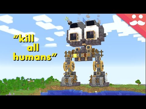 Making cute (killer) robots in Minecraft
