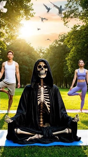 Episode 32 | Morning Yoga With The Grim Reaper |💀