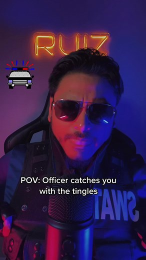 Police ASMR Roleplay: Tingles Arrest with Officer