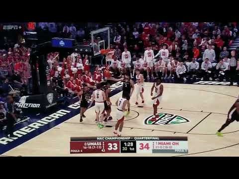 Marcus Banks Jr UMASS Conf Play Part 1 Highlights