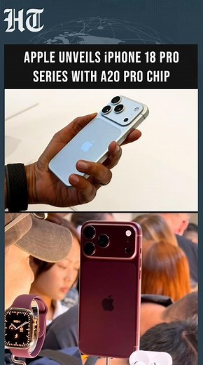 Apple Unveils iPhone 18 Pro Series With A20 Pro Chip & New Gen Of Powerful Features | #shorts