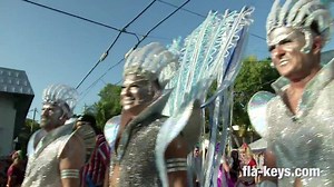 12K views · 590 reactions | Dubbed the locals’ parade, #KeyWest’s Masquerade March Friday, Oct. 25, starts at 5:30 p.m. at the picturesque Key West Cemetery’s Frances Street entrance. Part of the 40th annual Fantasy Fest, the 2019 “chorus line” of craziness is to proceed along Fleming Street, with marchers stopping for libations at guesthouses and inns along the way. Details here https://fla-keys.com/news/article/10628/ | The Florida Keys & Key West | Facebook