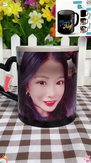 Watch the Magic Reveal! 🪄✨ #MagicMug #HeatChanging #GiftIdeas