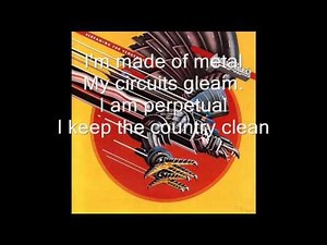 Judas Priest - Electric eye LYRICS ON SCREEN