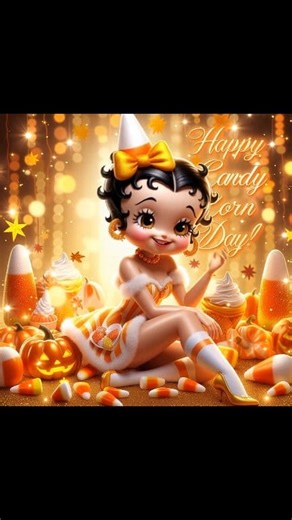 18K views · 674 reactions | “Sparkle, smile, and stay corny — Happy Candy Corn Day, Boop-Oop-a-Doop!”   #bettyboop #bettybooplovers #happycandycornday #starseverywhereシ | Kreations by Kem | Facebook