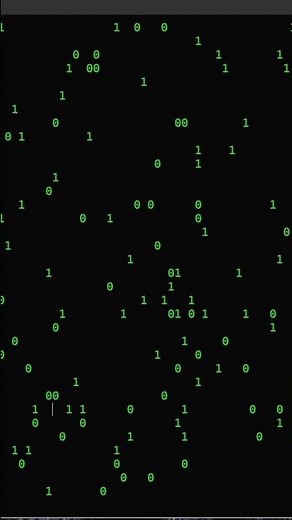 Matrix Rain Animation in C# Console Day 2 Console Animation 🔥 #matrix #shorts #c#Trick