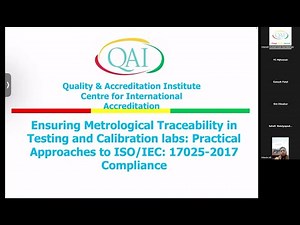 Metrological Traceability in Testing and Calibration Labs ISO 17025