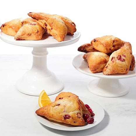 David's Cookies 14-count Cranberry Orange Scones Ships 12/1 | HSN