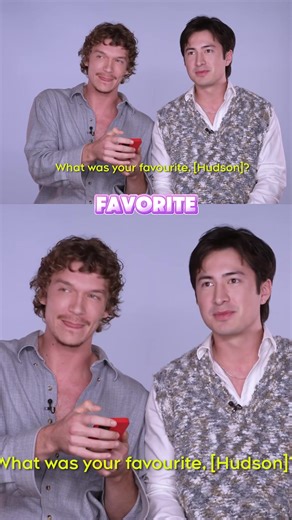 'Heated Rivalry's Connor Storrie & Hudson Williams React to Fan Edits, Do Impressions and Text Fans #heatedrivalry #ilyarozanov #connorstorrie #hudsonwilliams