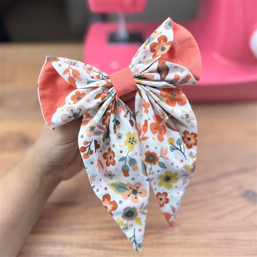 Making a last trendy bow - easy for the beginners for sewing | Hobby